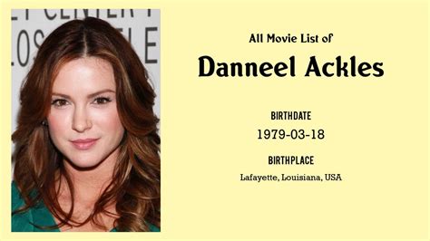 danneel ackles movies and tv shows|Danneel Ackles Filmography and Movies